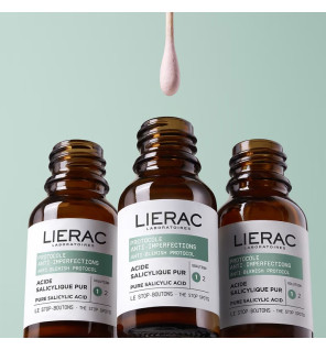 Lierac – Protocole Anti-Imperfections Le Stop-Boutons à l'Acide Salicylique, 15 ml