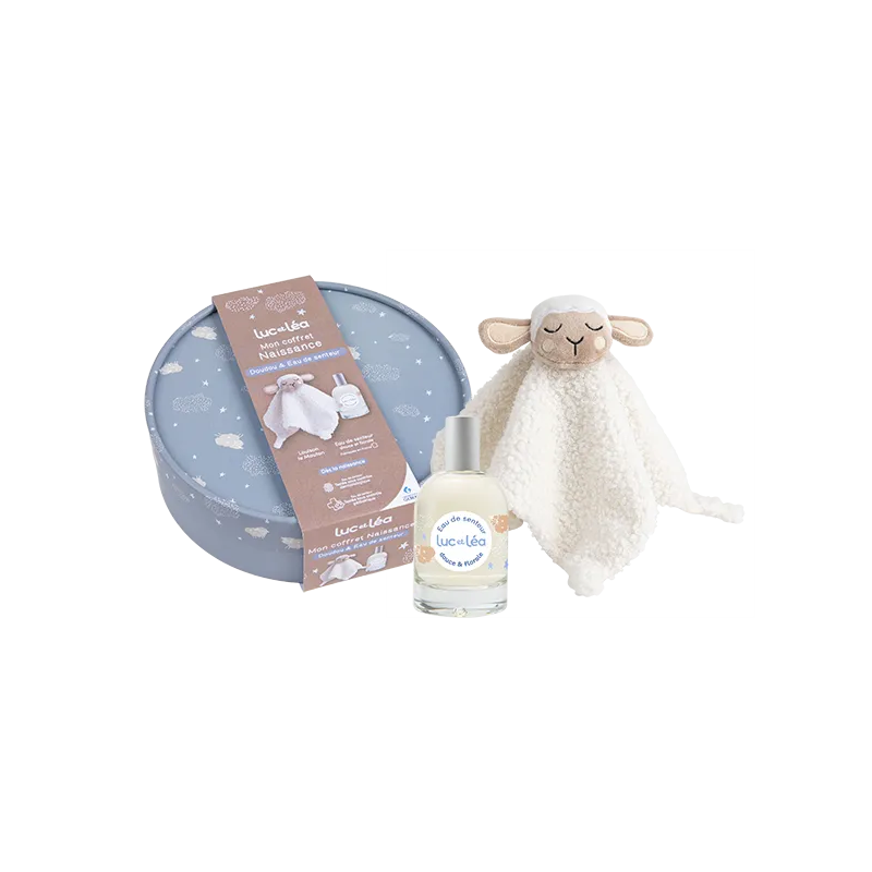 Luc et Léa – Mon Coffret Naissance Doudou et Eau de Senteur, 50 ml Luc et Léa – Mon Coffret Naissance Doudou et Eau de Senteur, 50 ml