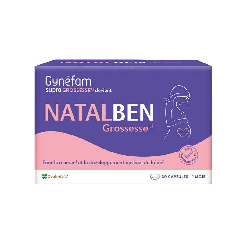Effik – Gynéfam Natalben Grossesse, 30 capsules Effik – Gynéfam Natalben Grossesse, 30 capsules