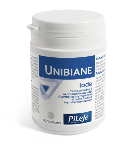 PiLeJe – Unibiane Iode, 120 comprimés