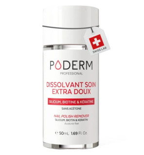 Poderm – Dissolvant Soin Extra Doux Sans Acétone, 50 ml