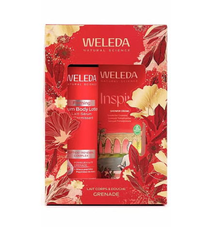 Weleda – Coffret de Noël Corps Grenade, 2 produits