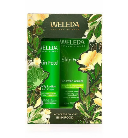 Weleda – Coffret de Noël Corps Skin Food, 2 produits