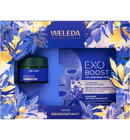 Weleda – Coffret de Noël Gentiane Bleue, 2 produits
