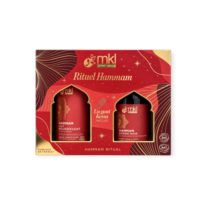 MKL – Coffret Rituel Hammam, 3 produits MKL – Coffret Rituel Hammam, 3 produits