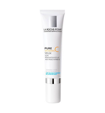 La Roche-Posay – Pure Vitamin C Yeux anti-rides éclat à la vitamine C pure, 15 ml