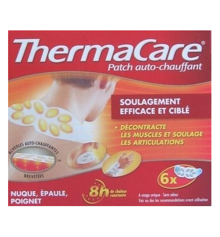 Thermacare Patch Chauffant Antidouleur Nuque 6 Patchs