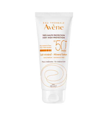 AVENE – Solaire – Lait minéral SPF 50+, 100 ml