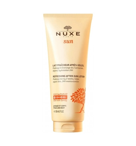 Nuxe Sun Lait Fraîcheur Après-Soleil Visage et Corps 200 ml