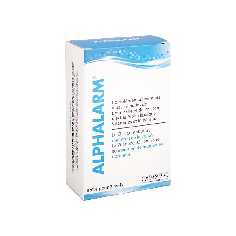 Alphalarm Maintien de la Vision 60 Capsules