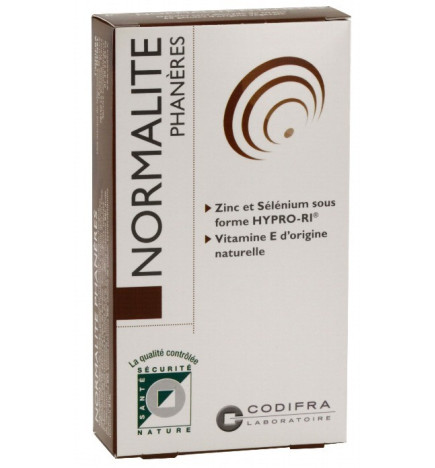Codifra Normalité Phanères - Cheveux & ongles 60 Gélules