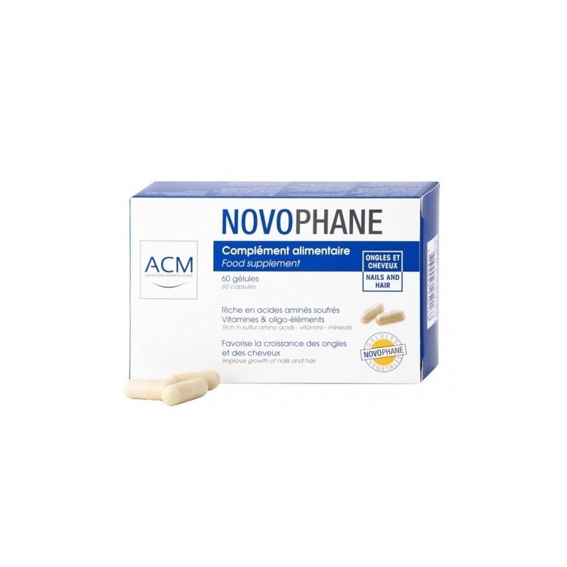 Novophane Ongles et Cheveux 60 Gelules