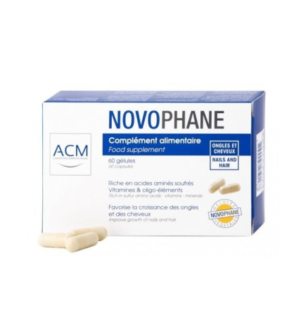 Novophane Ongles et Cheveux 60 Gelules
