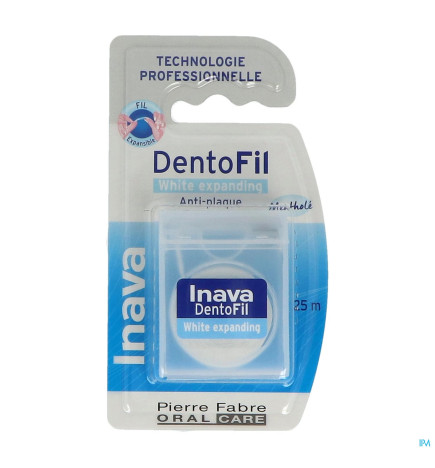 Inava – Dentofil White, fil dentaire expansible mentholé