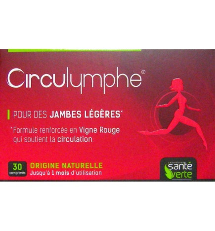 Sante verte circulymphe x 30 comprimés