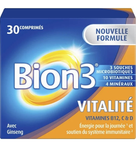 Bion3 Energie Continue 30 comprimés