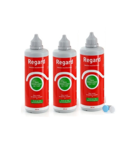 Horus Pharma Regard Solution Pour Lentilles 3 x 355 ml