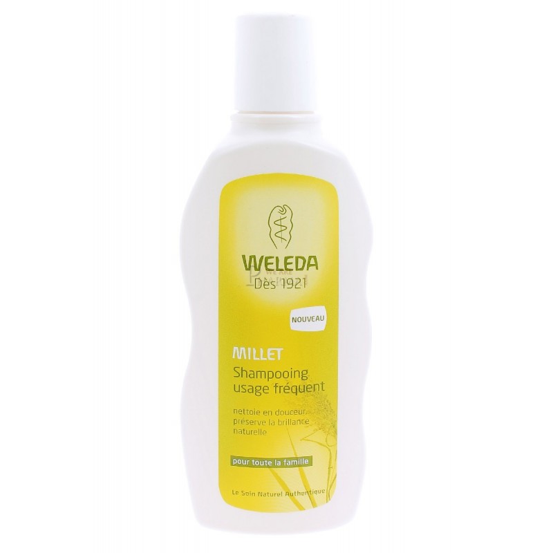 Weleda Shampooing usage fréquent au Millet 190 ML