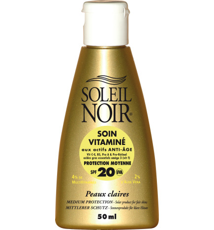 Soleil Noir Soin Vitaminé SPF 20 - 50 ml