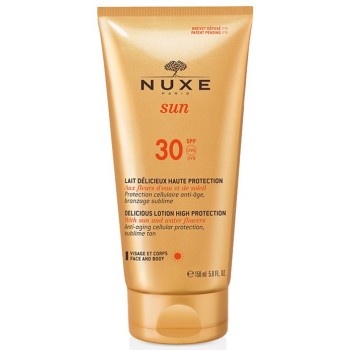 Nuxe Sun Lait Délicieux Visage et Corps SPF 30 - 150 ml