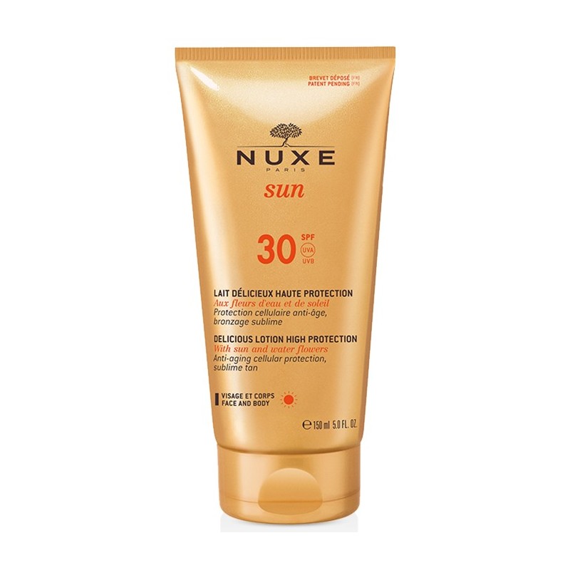 Nuxe Sun Lait Délicieux Visage et Corps SPF 30 - 150 ml