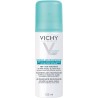 Vichy Déodorant Aérosol anti transpirant 48h, Anti-Traces Jaunes et Blanches, anti effet carton 125 ml