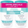 Vichy Déodorant Bille Anti-Transpirant 48H, Anti-Traces, Sans Effet Carton 2 x 50 ml