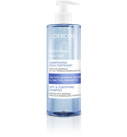 Vichy – Dercos Technique shampooing Minéral Doux, 400 ml