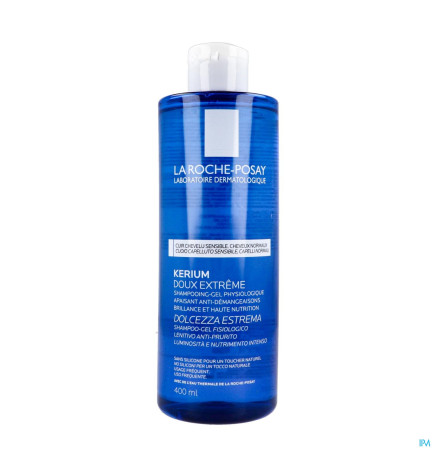 La Roche-Posay – Kerium Doux Extrême shampooing-gel, 400 ml