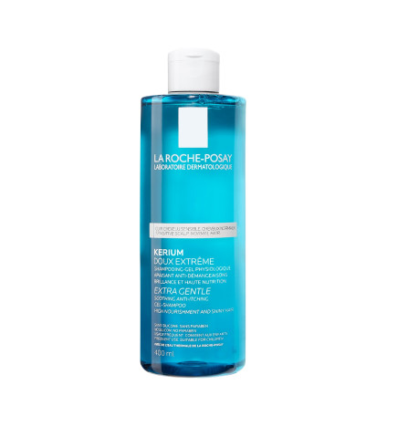 La Roche-Posay – Kerium Doux Extrême shampooing-gel, 400 ml