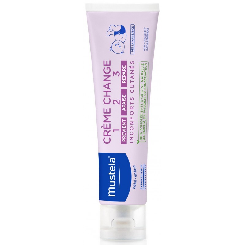 Mustela Bébé Crème Change 1 2 3, 100 ml