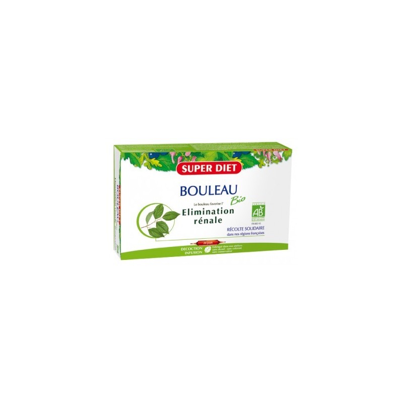 Super Diet Bouleau Bio Elimination Rénale 20 ampoules