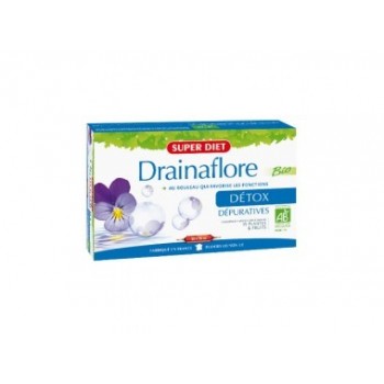 Super Diet Drainaflore Bio Detox 20 ampoules