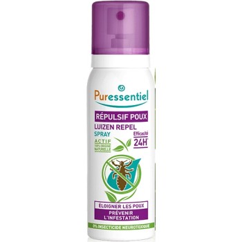 Puressentiel Spray Répulsif Poux Bio 100 ml