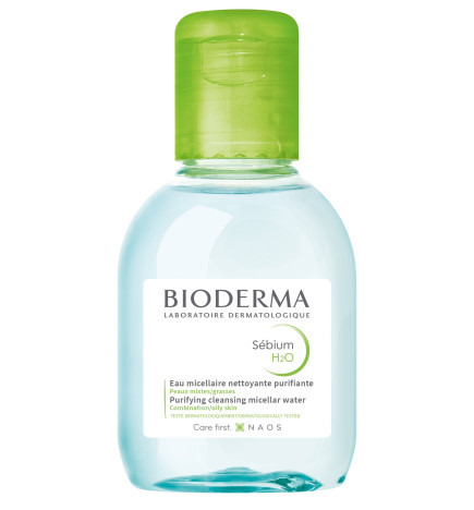 Bioderma – Sébium H2O, eau micellaire peaux mixtes à grasses, 100 ml