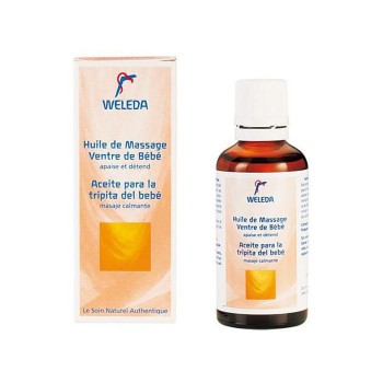 Weleda Bébé Huile Massage Ventre de Bébé 50 ML