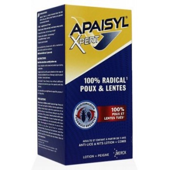 Apaisyl Xpert Anti-poux et Lentes 100 ml