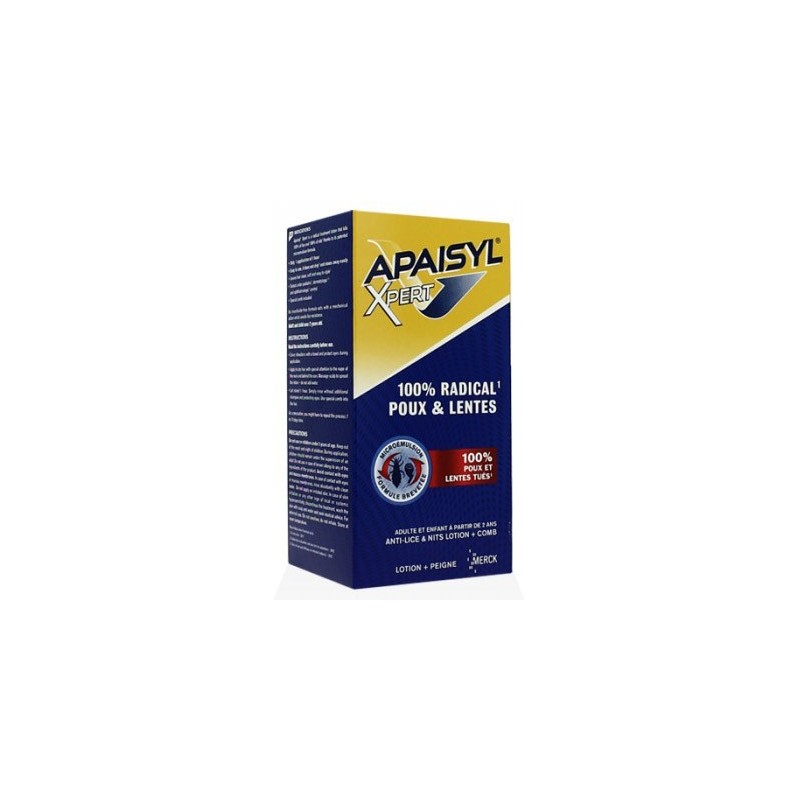 Apaisyl Xpert Anti-poux et Lentes 100 ml