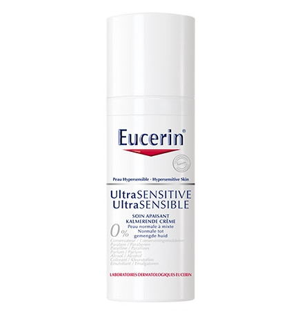 Eucerin – Ultrasensible Soin Apaisant Peau Normale À Mixte 50 ml