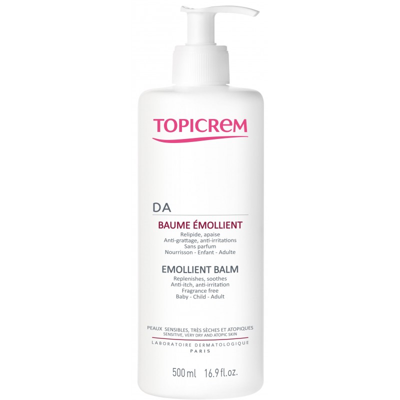 Topicrem DA baume émollient 500 ML