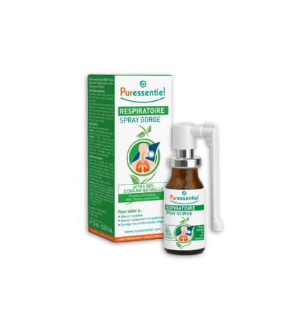 Puressentiel Respiratoire Spray Gorge 15 ml