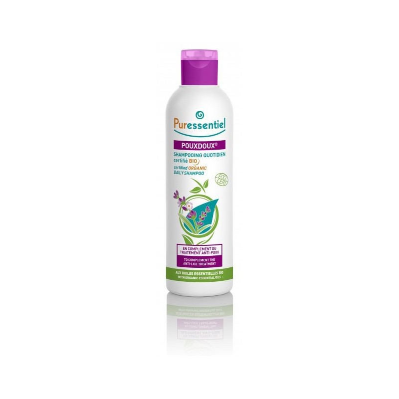 Puressentiel Pouxdoux Shampoing Anti-poux Bio 200 ml