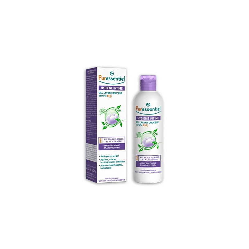 Puressentiel Hygiène Intime Gel Lavant Douceur Bio 250 ml