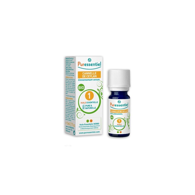 Puressentiel Huile Essentielle Bio Cannelle de Ceylan 5 ml