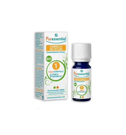 Puressentiel Huile Essentielle Bio Cannelle de Ceylan 5 ml