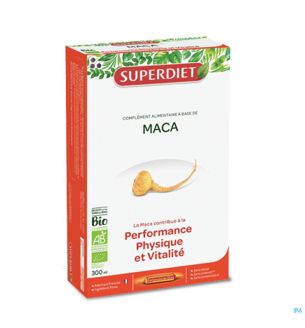 Super Diet – Maca bio, 20 ampoules