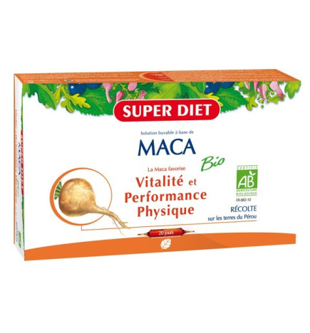Super Diet Maca Bio 20 ampoules