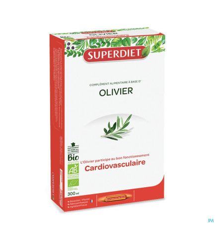 Super Diet – Olivier bio, 20 ampoules