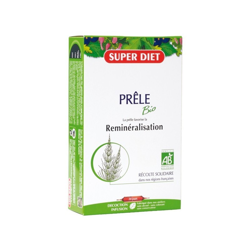 Super Diet Prêle Bio 20 ampoules