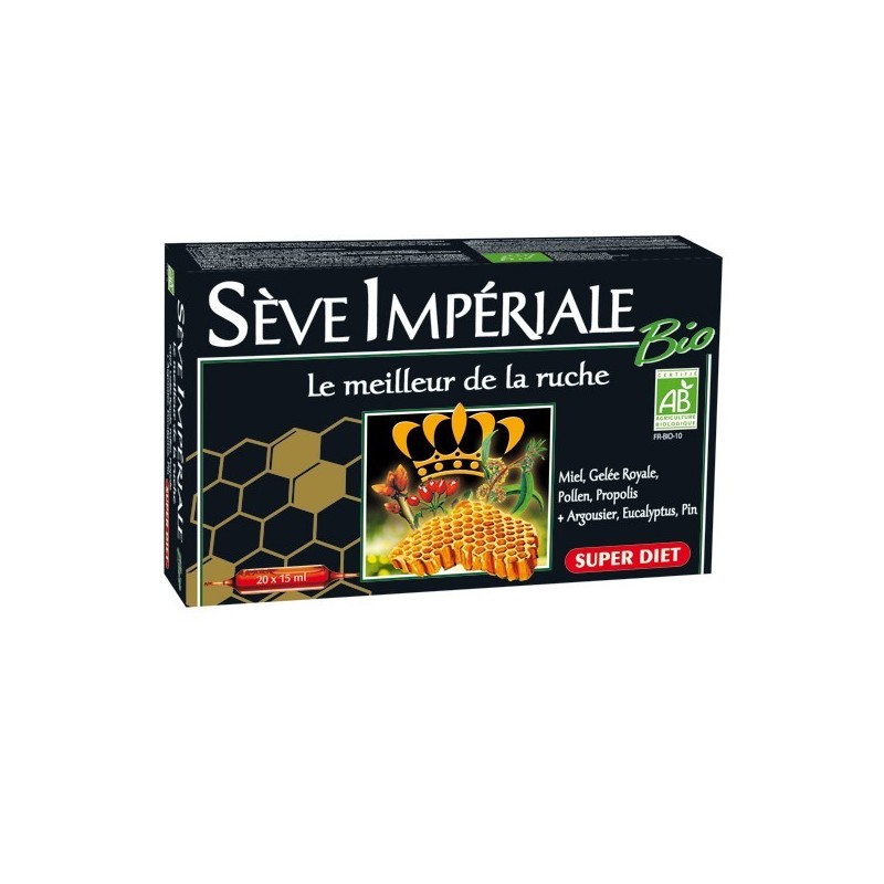 Super Diet Sève Impériale Bio 20 Ampoules